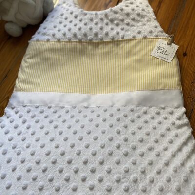 TRANSAT Gelb gestreifter Baby-Kinderschlafsack 6-18 Monate