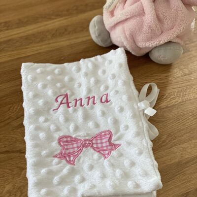 Embroidered health book cover first name ITSY BITSY