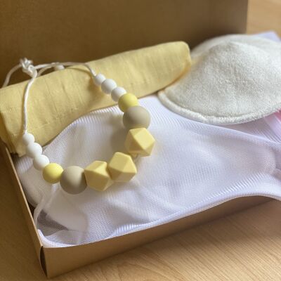 Yellow breastfeeding box