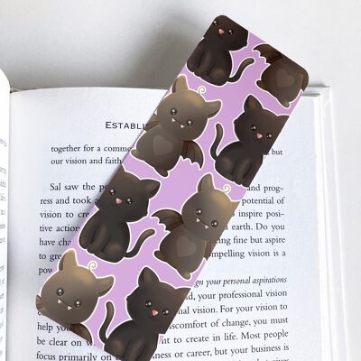 Cats And Bats, Halloween Bookmark, Stationery