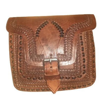 Small Embossed Buckle Bag