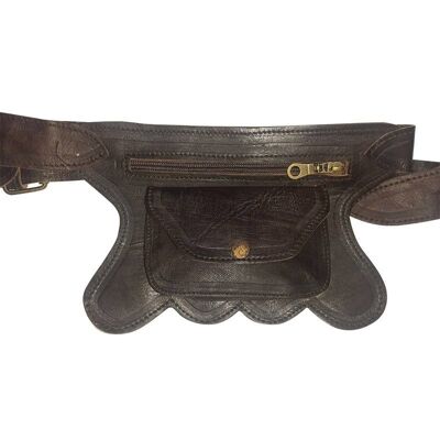 Leather holster. Photo 17