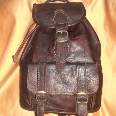 Marrakech Small Brown Backpack