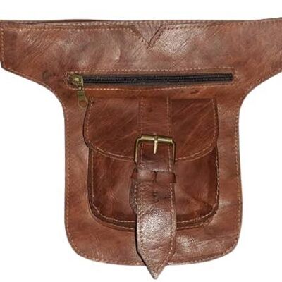Large belt bag with buckle