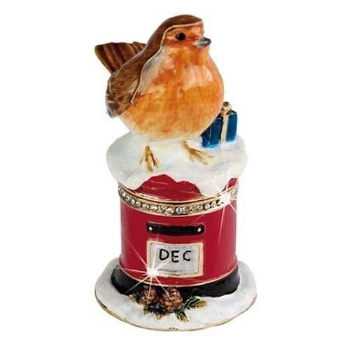 Christmas Robin & Post Box