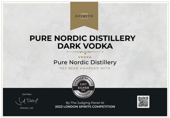 Distillerie Pure Nordic - Vodka Noire 5