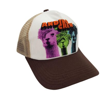 LAMA cap - Brown back sand