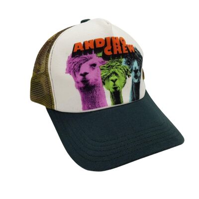 Gorra LAMA - Parte trasera militar verde