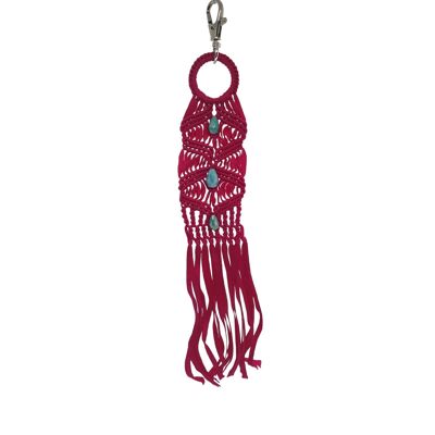 MACRAME Schlüsselanhänger / Taschenschmuck