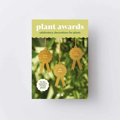 Plant Award Set de 3 - Lo estoy intentando, Todavía vivo, Menos quisquilloso