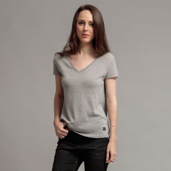 T-shirt gris ALOE 2