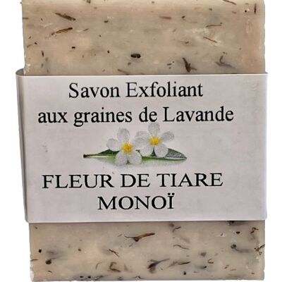 Exfoliating soap 125 g Monoi tiare flower