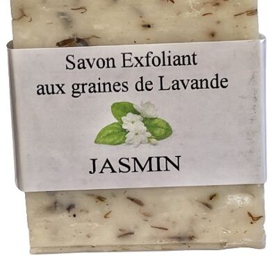 Savon exfoliant 125 g Jasmin de Grasse