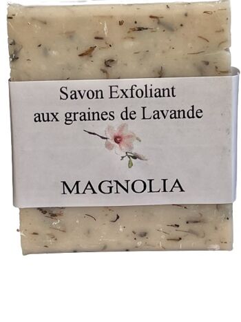 Savon exfoliant 125 g Magnolia