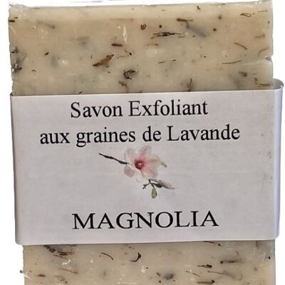 Jabón exfoliante 125 g Magnolia