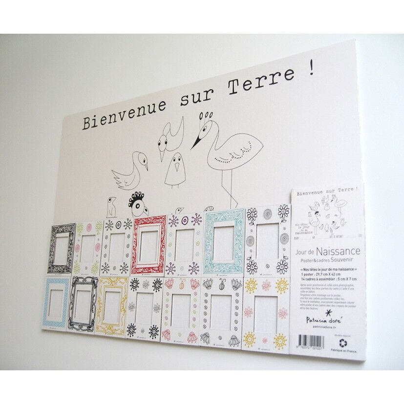 POSTER + 14 CORNICI: Ricordo del “compleanno”.