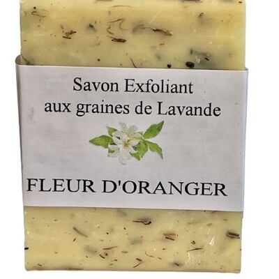 Savon exfoliant 125 g Fleur d'oranger