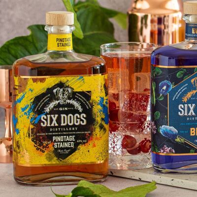 Six Dogs Pinotage Stained Gin