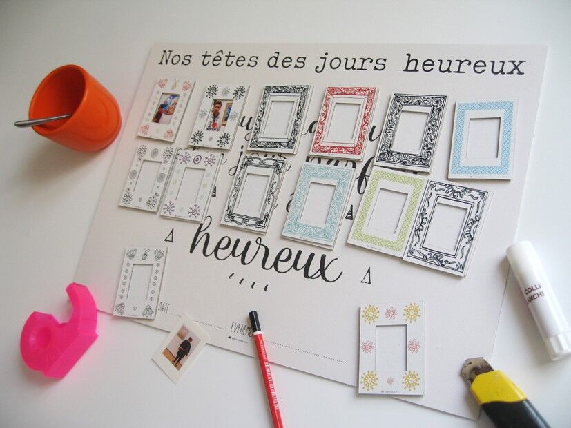 POSTER + 14 CORNICI: Ricordo di un “giorno felice”