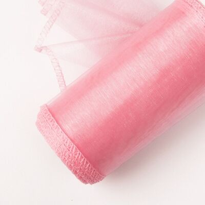 Organza 12cm x 8,2m - Rosa