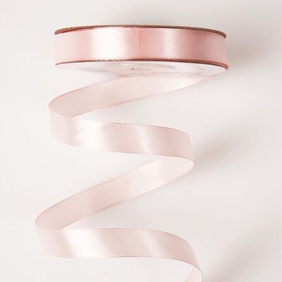 Satin ribbon 12mm x 22.86m - Powder Pink
