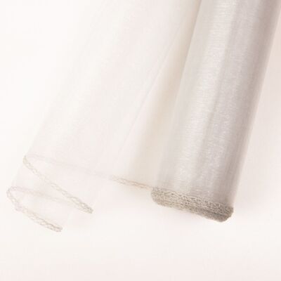 Organza 20cm x 8,2m - Grigio