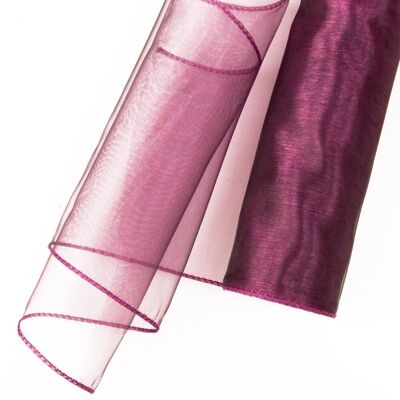 Organza 20cm x 8.2m - Prune