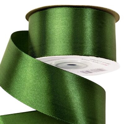 Nastro di raso 38 mm x 22,86 m - Verde scuro