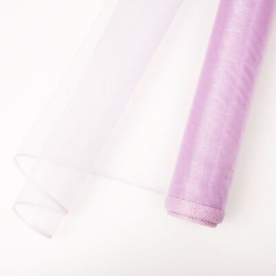 Organza 40cm x 8,2m - Lavanda