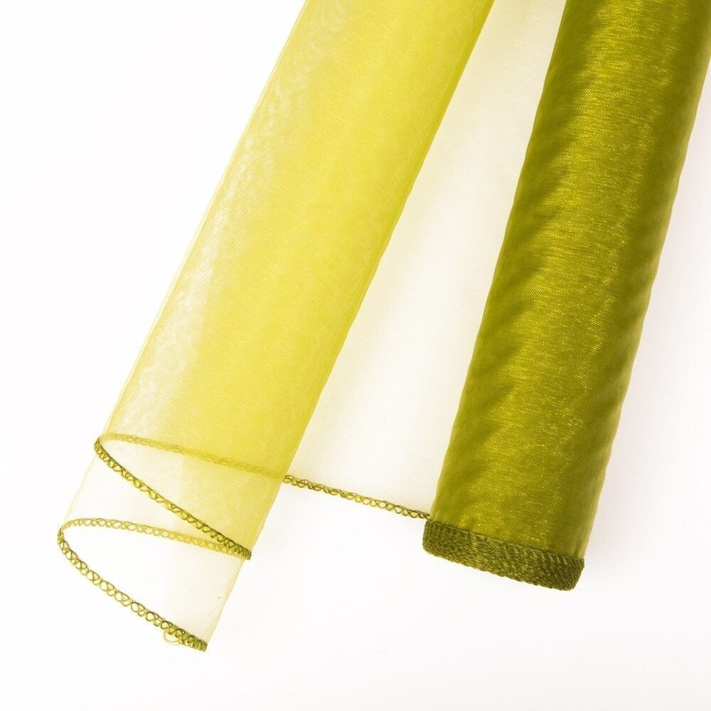 Organza 40cm x 8,2m - Verde té