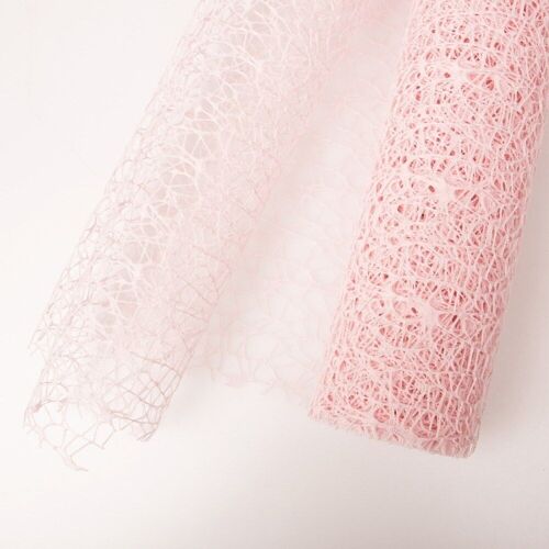 Star Net 50cm x 4.5m - Light pink