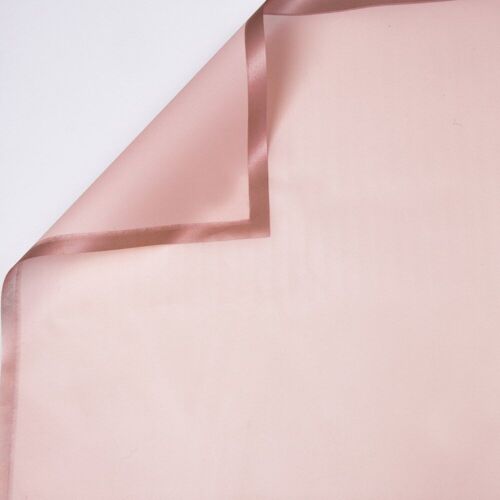 Rose gold framed foil sheet 58 x 58cm, 20pcs. - Powder Pink