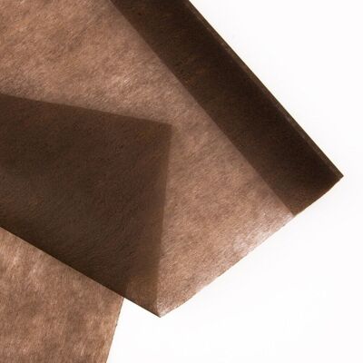 Vetex (non tessuto) 50 cm x 8 m - Marrone scuro