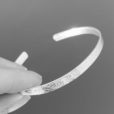 Sterling silver mend’s cuff bracelet