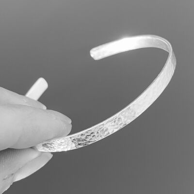 Sterling silver mend’s cuff bracelet