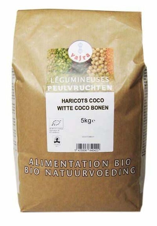 Haricots blancs coco 5 kg