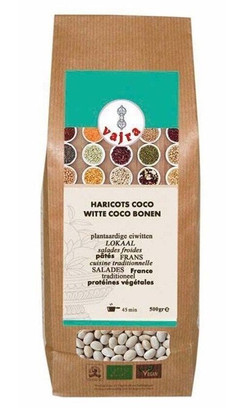 Haricots blancs coco 500 gr