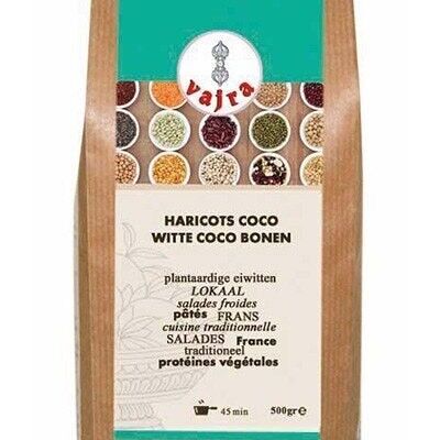 Haricots blancs coco 500 gr