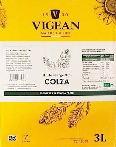 Olio di colza 3 lt