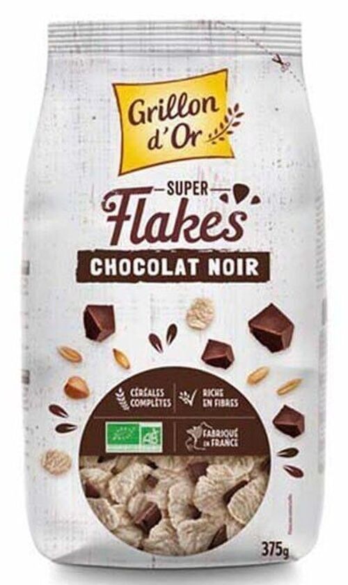Super flakes copeaux de chocolat 375 gr