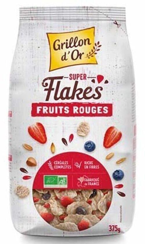 Super flakes fruits rouges 375 gr