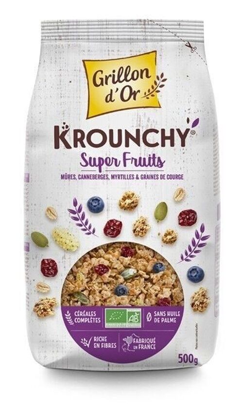 Krounchy super fruits 500 gr