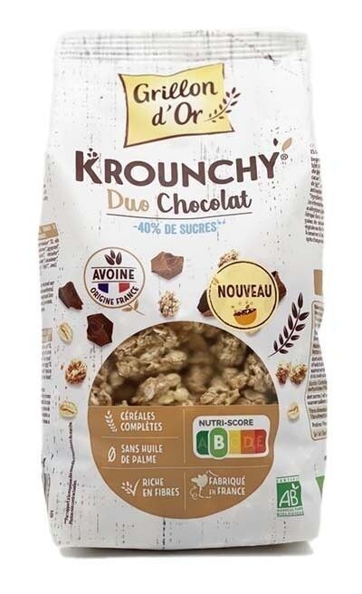 Krounchy duo di cioccolato 450 gr