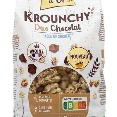 Krunchy dúo chocolate 450 gr