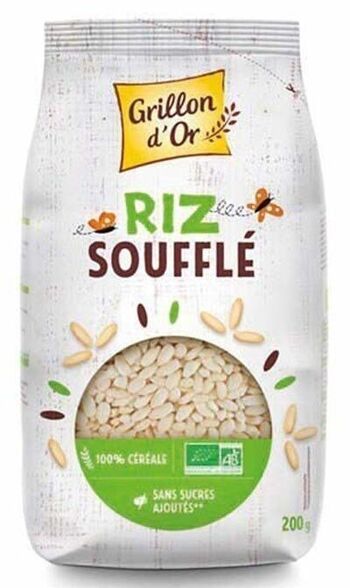 Riz blanc soufflé 200 gr