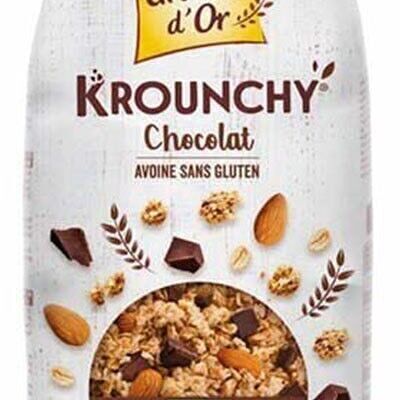 Krounchy avena con chocolate 500 gr