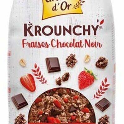 Schokoladen-Erdbeer-Kronchy 500 gr