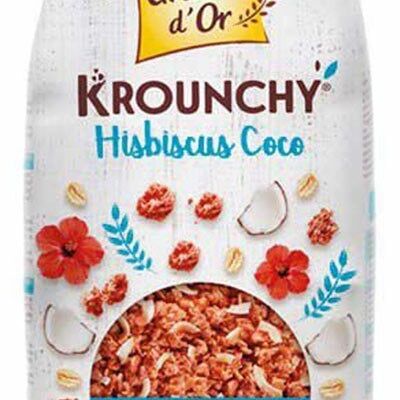 Krounchy Hibiskus Kokos 500 gr