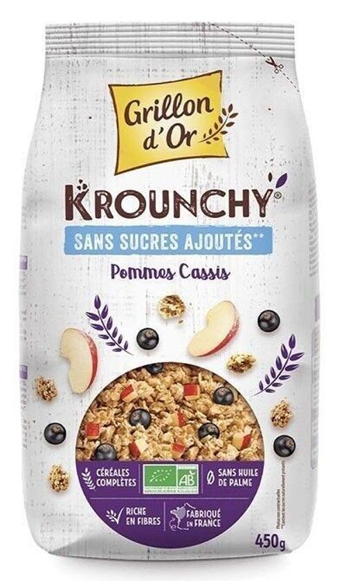 Krounchy pommes cassis 450 gr