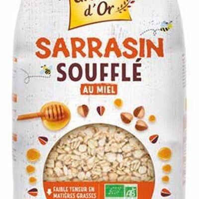 Sarrasin soufflé au miel 200 gr